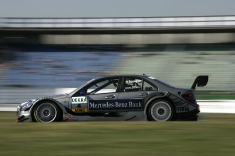 Mewrcedes Benz køreren Bruno Spengler satte hurtigste tid i den 2. fri træning på Adria.